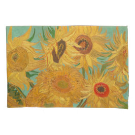 Funda De Cojín Los girasoles de Van Gogh