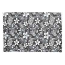 LUAU TIKI PATTERN (CHARCOAL)