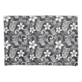 FUNDA DE COJÍN LUAU TIKI PATTERN (CHARCOAL)