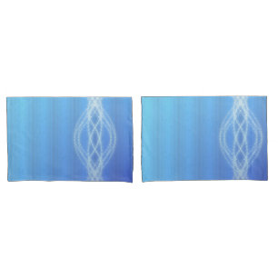 Funda De Cojín Luces azules