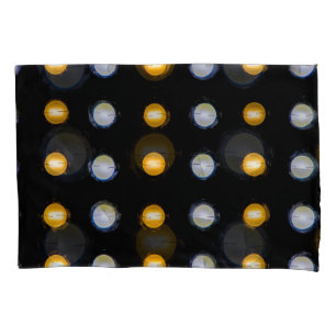 Funda De Cojín Luces LED, cerrar fondo abstracto.