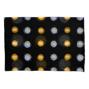 Funda De Cojín Luces LED, cerrar fondo abstracto.
