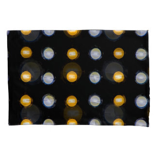 Funda De Cojín Luces LED, cerrar fondo abstracto.