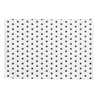 Funda De Cojín Lunares Clásicos en Blanco y Negro