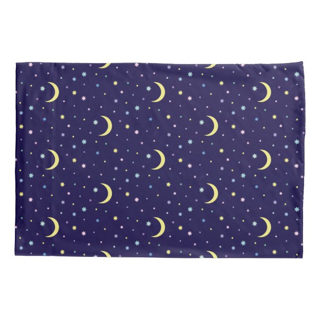 Funda De Cojín Lunas y estrellas. (Reverso)