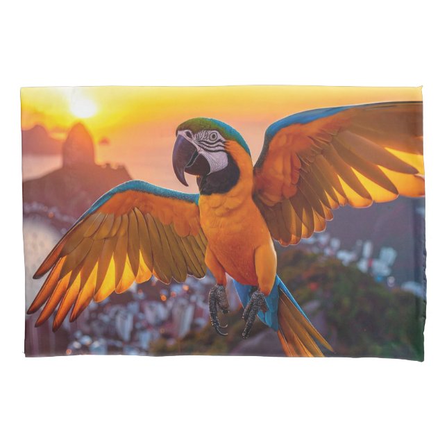 Funda De Cojín Macaw (Anverso)