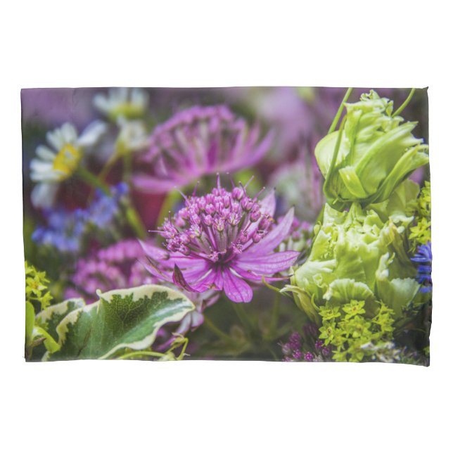 Funda De Cojín Magia exquisita de las flores #1 (Anverso)