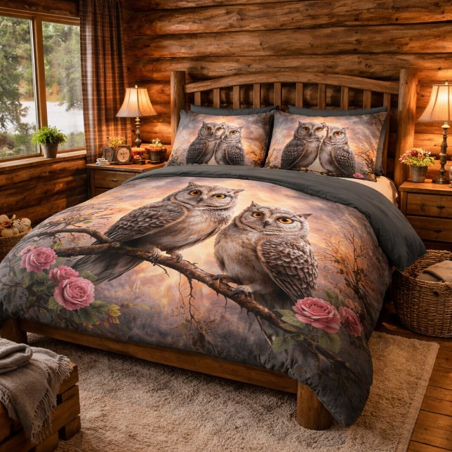 Funda De Cojín Majestic Owl Design (Subido por el creador)