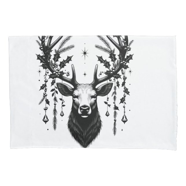 Funda De Cojín Majestic Reindeer T-Shirt (Anverso)
