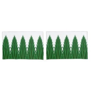 Funda De Cojín Maletas de almohada estándar de Pines Mirrados