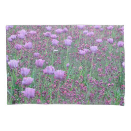 Funda De Cojín Maletas de lavanda, tamaño estándar