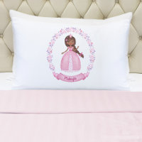 Maletín Chica de princesa rosa personalizada