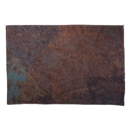 Funda De Cojín Maletín de almohada Metalizado Faux Rusty