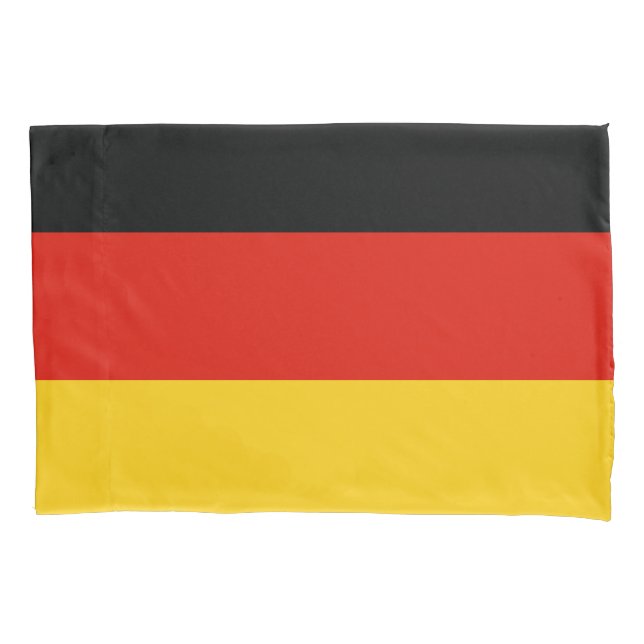 Funda De Cojín Maletín de bandera alemán para Alemania (Anverso)