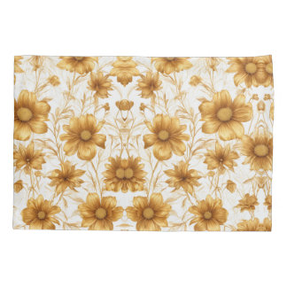 Funda De Cojín Maletín de impresión floral