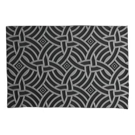 Funda De Cojín Maletín de patrón metálico falso