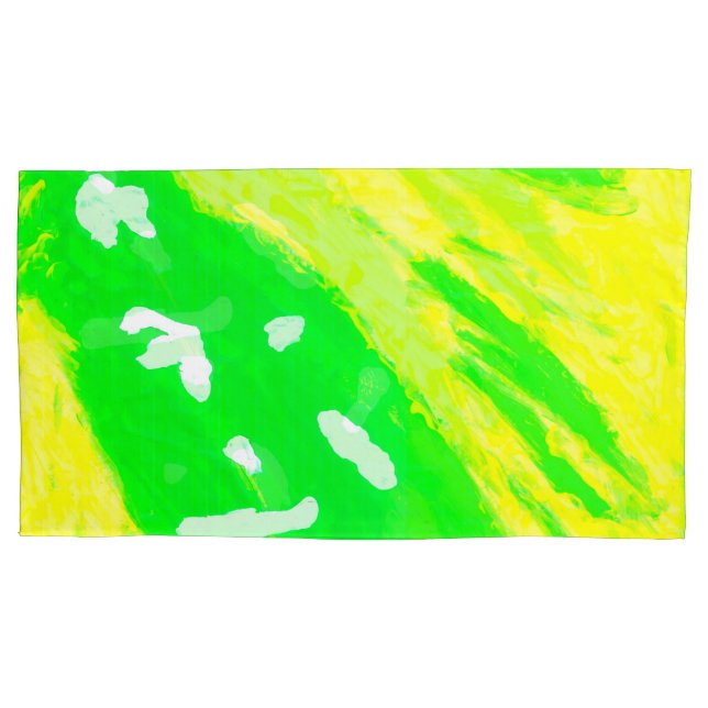 Funda De Cojín Maletín de sensación feliz (Anverso)