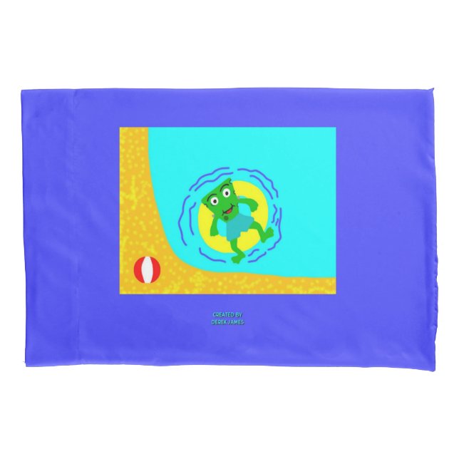 Funda De Cojín Maletín estándar de verano FrankenCheese (Anverso)