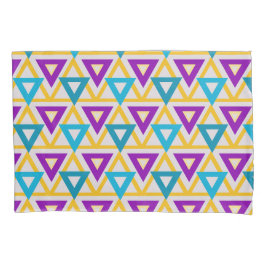 Funda De Cojín Malla del triángulo de Bauhaus