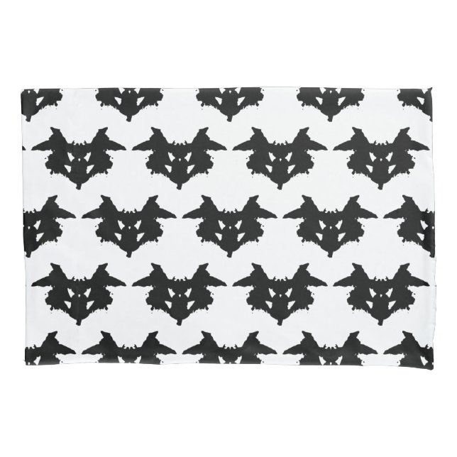 Funda De Cojín Mancha de Rorschach (Anverso-izquierdo)
