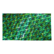 Mancha verde, raspada, rejilla o ladrillo diferent