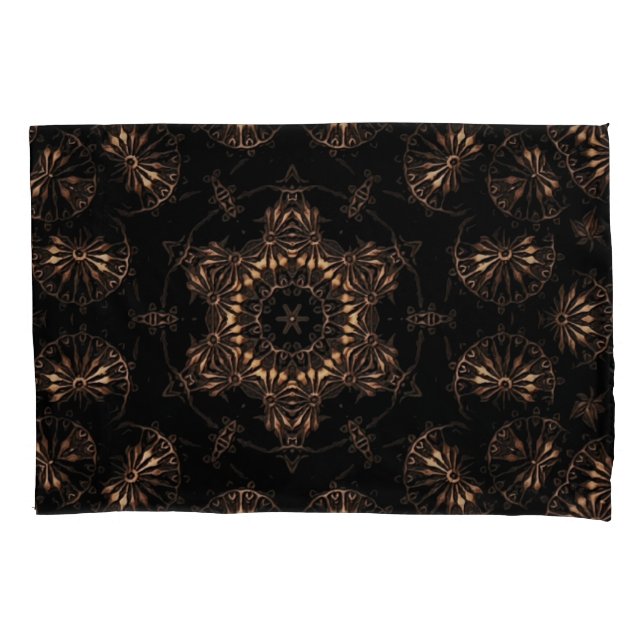 Funda de cojín Mandala de la Edad de Bronce (Anverso)