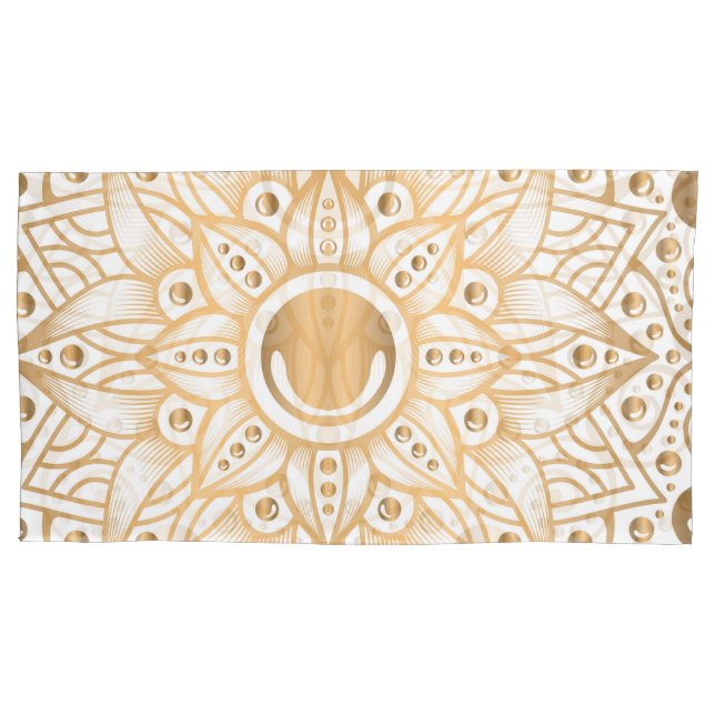 Funda De Cojín Mandala de lujo 11 (Anverso)