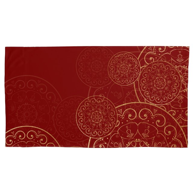 Funda De Cojín Mandala de lujo 50 (Anverso)