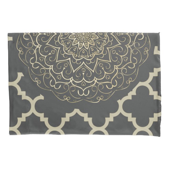 Funda De Cojín Mandala oriental - Pillowcase (Anverso)