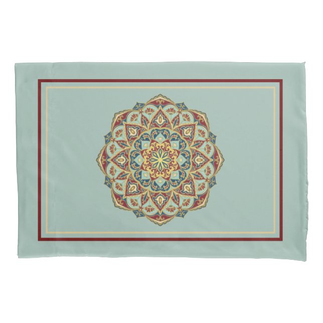 Funda De Cojín Mandala oriental - Pillowcase (Anverso)