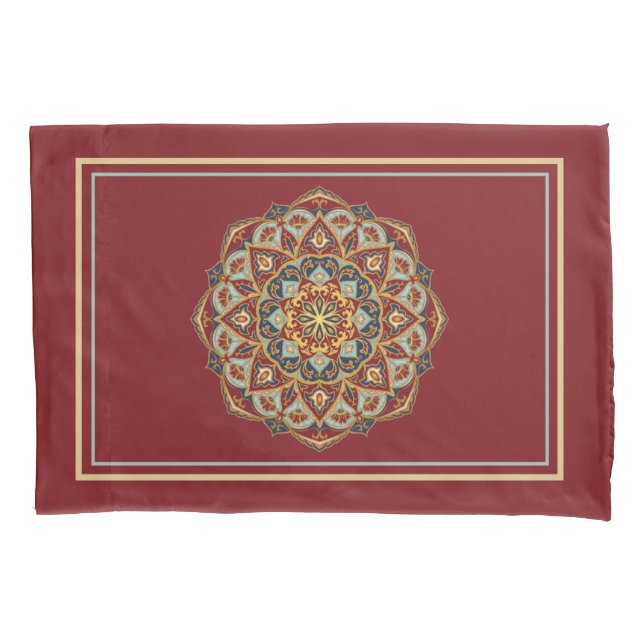 Funda De Cojín Mandala oriental - Pillowcase (Anverso)