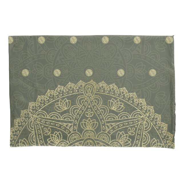 Funda De Cojín Mandala oriental - Pillowcase (Anverso)
