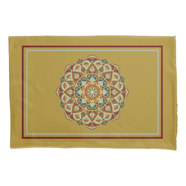 Funda De Cojín Mandala oriental - Pillowcase (Anverso)