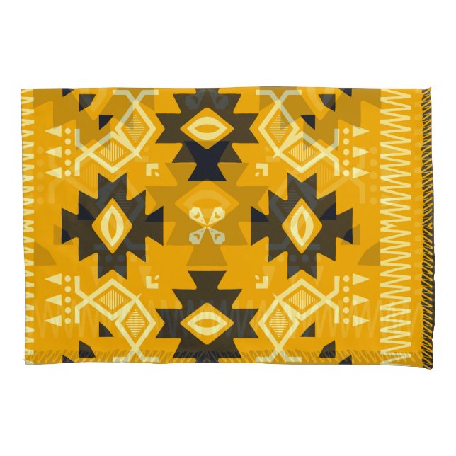 Funda De Cojín Mantequilla cuadrada, batik floral paisley. (Anverso)