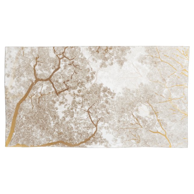 Funda De Cojín Mapa de árboles 1 (Anverso)