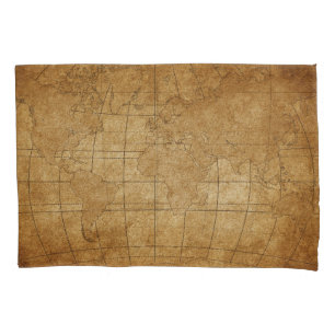 Funda De Cojín Mapa Mundial: Guía de Exploración Global