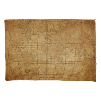 Funda De Cojín Mapa Mundial: Guía de Exploración Global