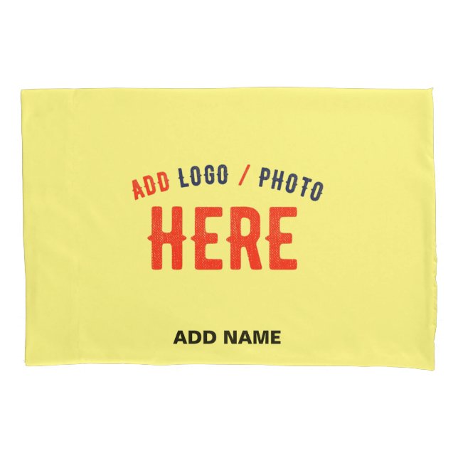 FUNDA DE COJÍN MARCA VERIFICADA AMARILLA PASTEL PERSONALIZADO MOD (Anverso)