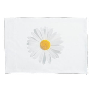 Funda De Cojín margarita blanca