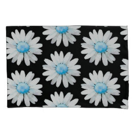 Funda De Cojín Margaritas de puntos azules