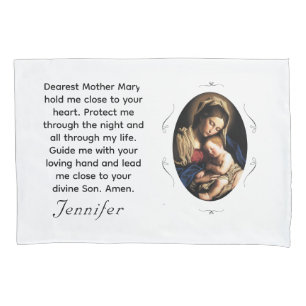 Funda De Cojín María y Niño Jesús personalizables