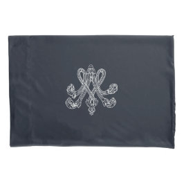 Funda De Cojín Marie Antoinette – Monogramm – Royal initial