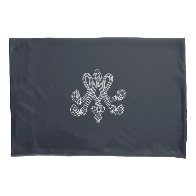 Funda De Cojín Marie Antoinette – Monogramm – Royal initial (Anverso)