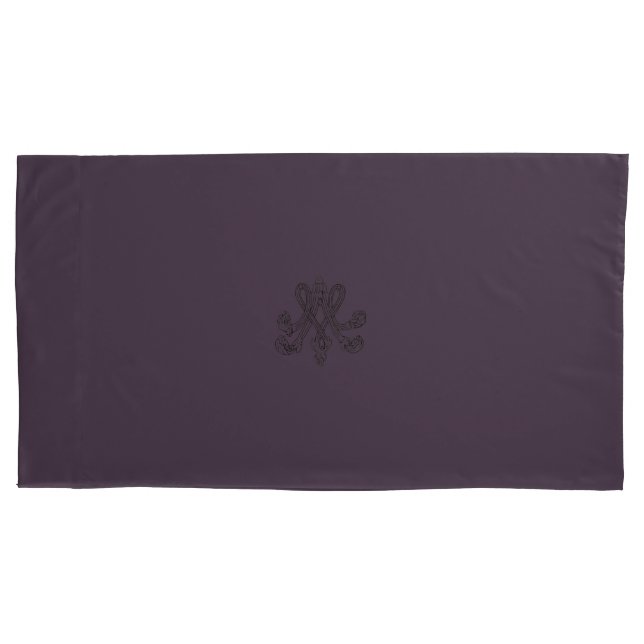 Funda De Cojín Marie Antoinette – Monogramm – Royal Monogram (Anverso)