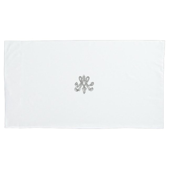 Funda De Cojín Marie Antoinette – Monogramm – Royal Monogram (Anverso)