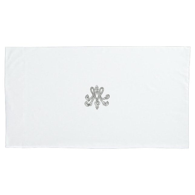 Funda De Cojín Marie Antoinette – Monogramm – Royal Monogram (Anverso)