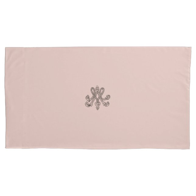 Funda De Cojín Marie Antoinette – Monogramm – Royal Monogram (Anverso)
