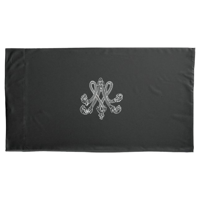 Funda De Cojín Marie Antoinette – Monogramm – Royal Monogram (Anverso)