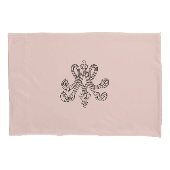 Funda De Cojín Marie Antoinette – Monogramm – Royal Monogram (Anverso)