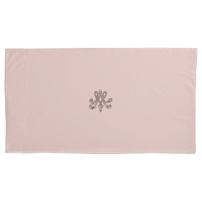 Funda De Cojín Marie Antoinette – Monogramm – Royal Monogram (Anverso)